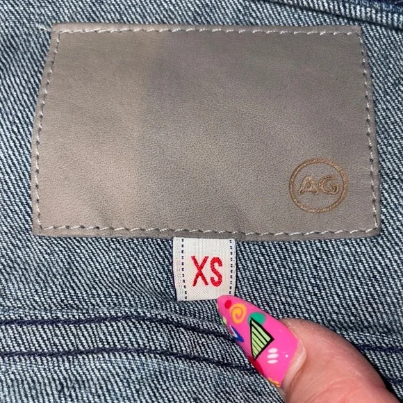 AG Adriano Goldschmied Blue Jean Jacket - Picture 4 of 8